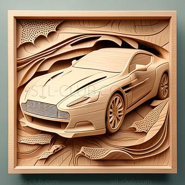 3D model Aston Martin Virage (STL)